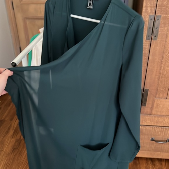 Green Sheer Cartigan/wrap - Picture 2 of 4